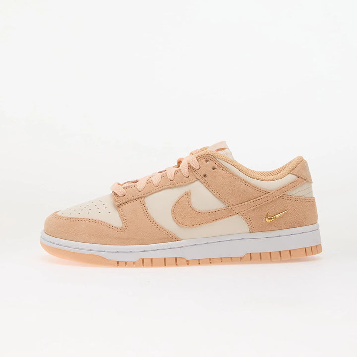 NIKE DUNK LOW SUEDE SUNSET HAZE/ SUNSET HAZE-CHALK-WHITE