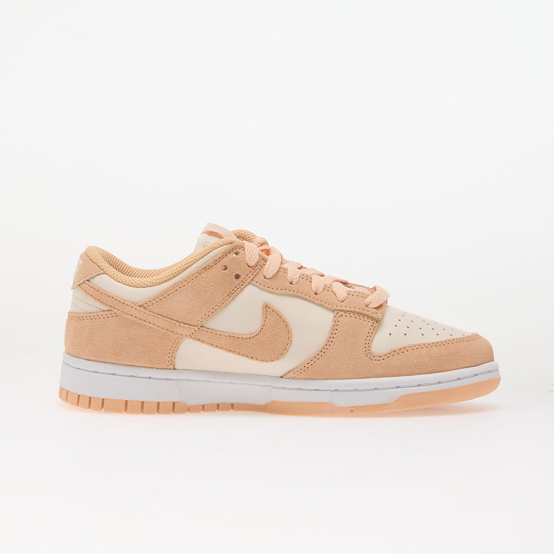 NIKE DUNK LOW SUEDE SUNSET HAZE/ SUNSET HAZE-CHALK-WHITE