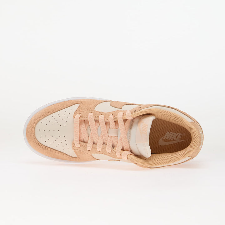 NIKE DUNK LOW SUEDE SUNSET HAZE/ SUNSET HAZE-CHALK-WHITE