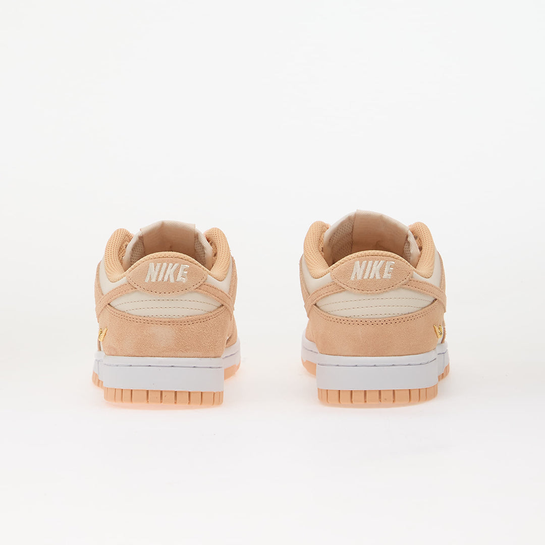 NIKE DUNK LOW SUEDE SUNSET HAZE/ SUNSET HAZE-CHALK-WHITE
