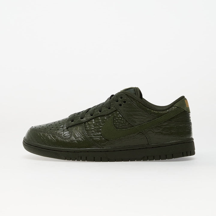 NIKE DUNK LOW CARBON GREEN/ CARBON GREEN-METALLIC GOLD