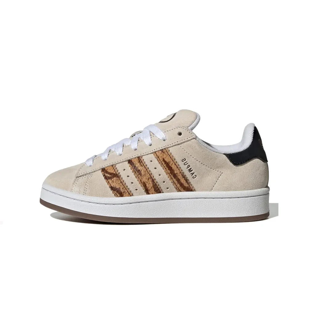 ADIDAS CAMPUS 00S WONDER WHITE LEOPARD STRIPES J