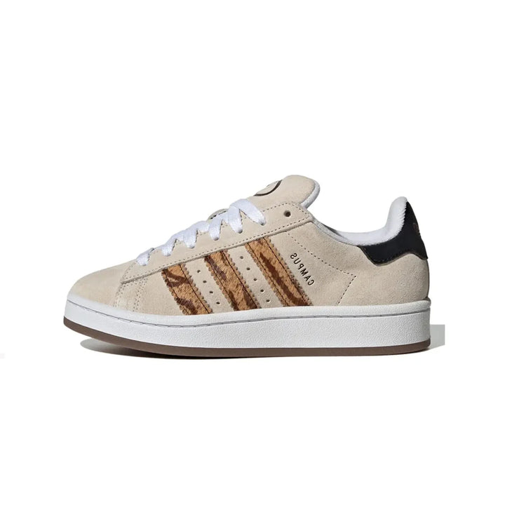 ADIDAS CAMPUS 00S WONDER WHITE LEOPARD STRIPES J