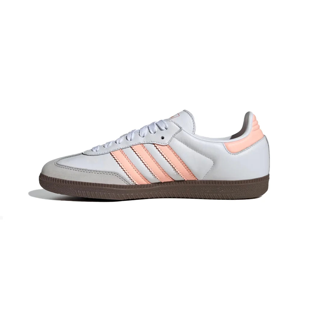 ADIDAS SAMBA OG CLOUD WHITE CLEAR ORANGE SEMI CORAL W