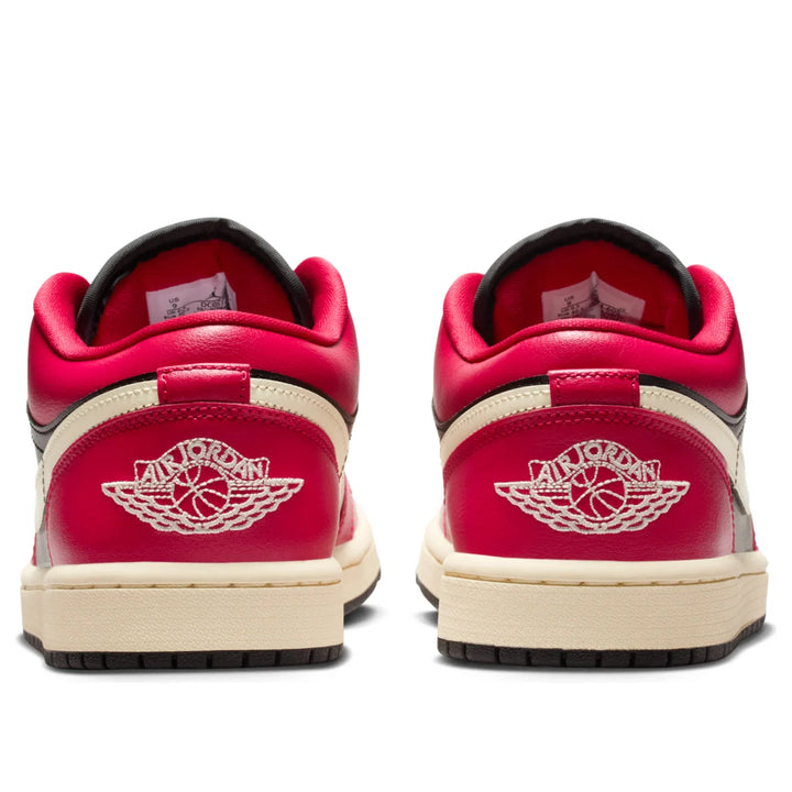 JORDAN AIR JORDAN 1 LOW MYSTIC HIBISCUS BLACK W