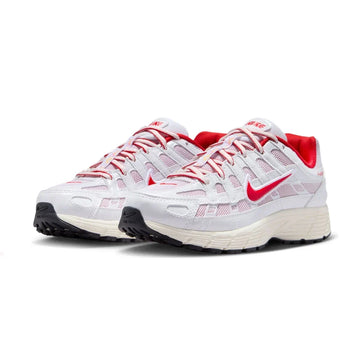 NIKE P-6000 WHITE UNIVERSITY RED SAIL BLACK — Stock