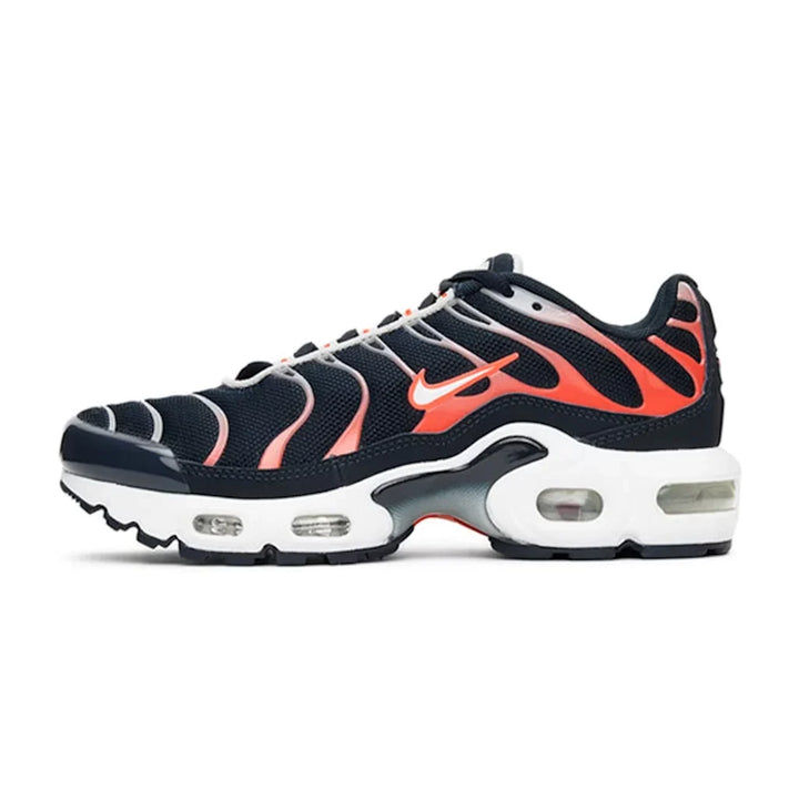 NIKE AIR MAX PLUS DARK OBSIDIAN BRIGHT CRIMSON GS
