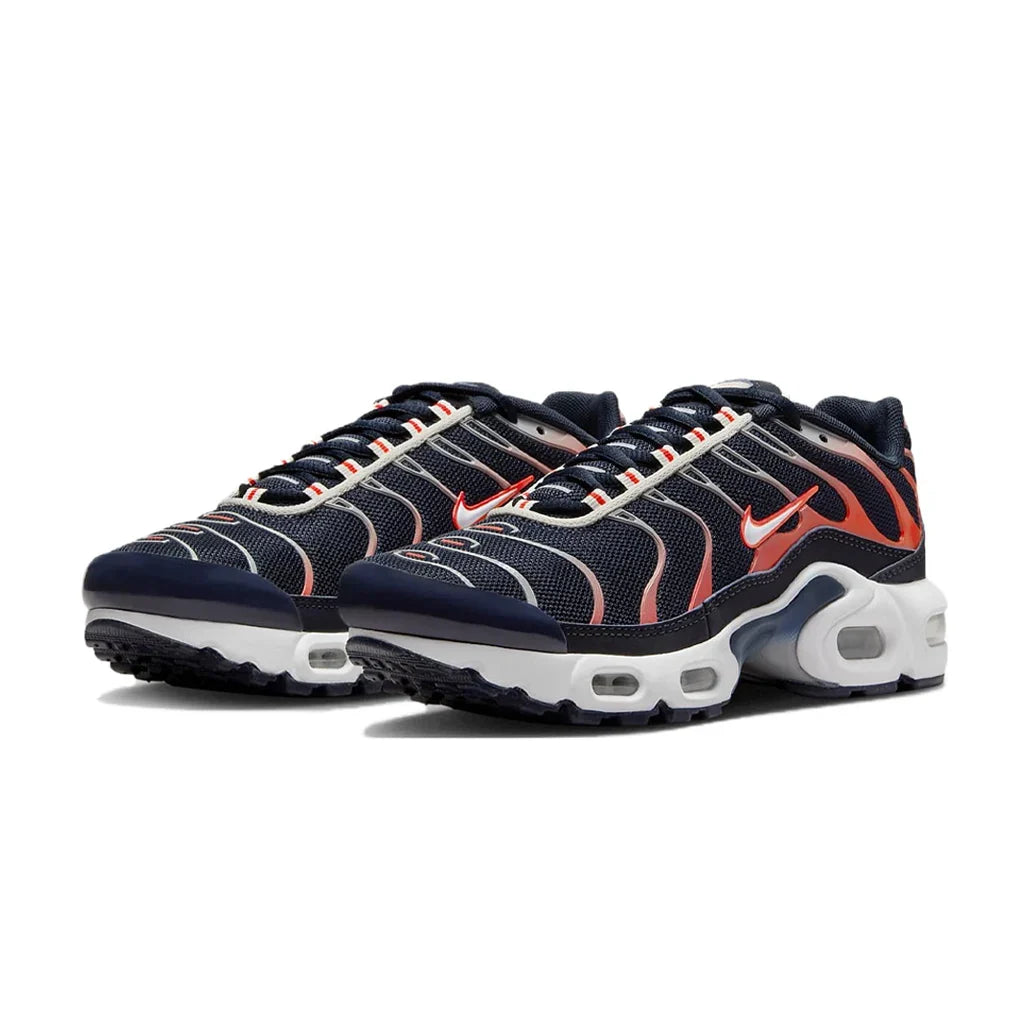 NIKE AIR MAX PLUS DARK OBSIDIAN BRIGHT CRIMSON GS