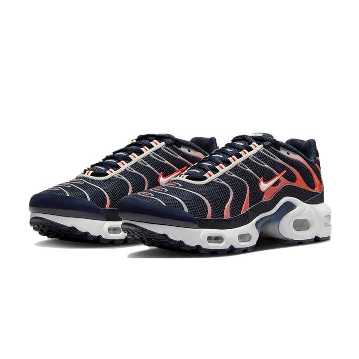 NIKE AIR MAX PLUS DARK OBSIDIAN BRIGHT CRIMSON GS