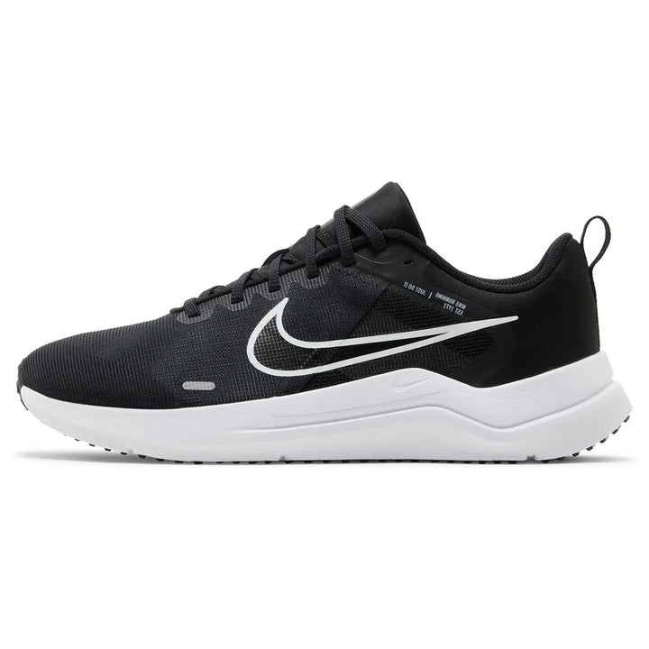 NIKE DOWNSHIFTER 12 BLACK WHITE