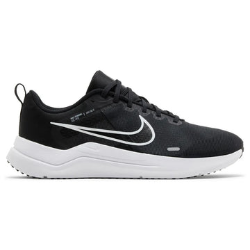 NIKE DOWNSHIFTER 12 BLACK WHITE — Stock