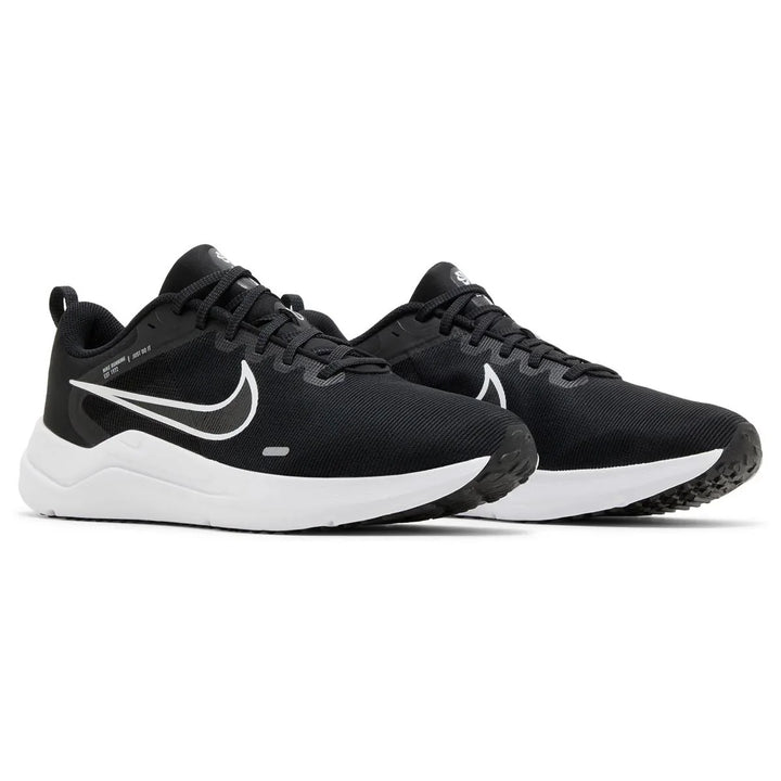 NIKE DOWNSHIFTER 12 BLACK WHITE