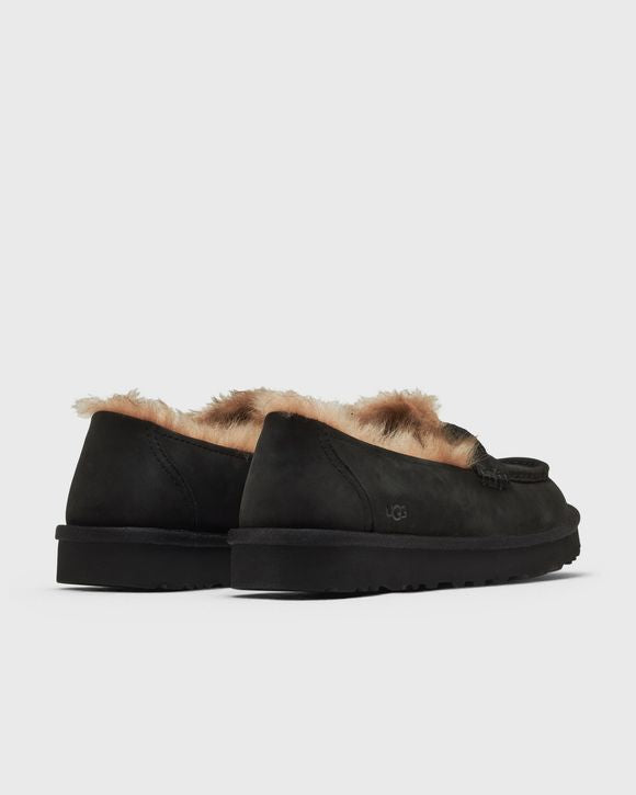 UGG WMNS ELLIS NUBUCK LOAFER BLACK