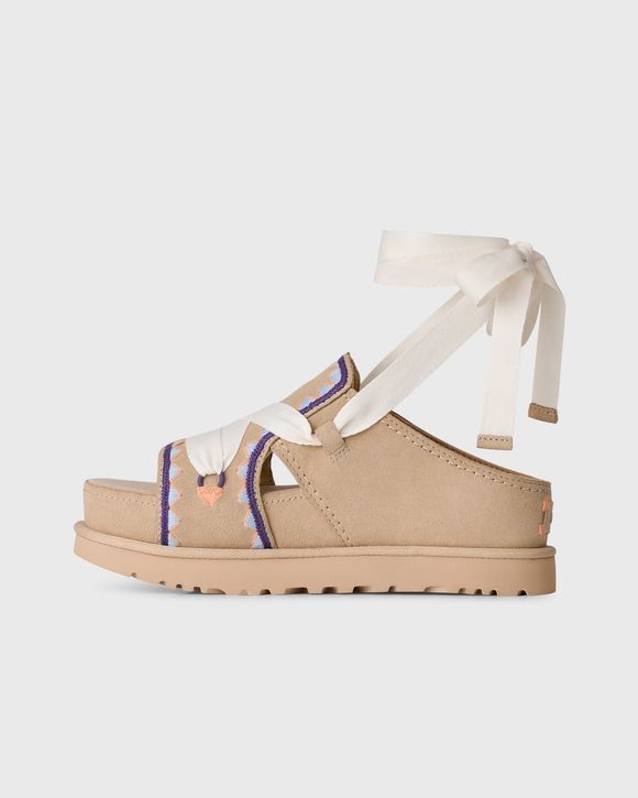 UGG W GOLDENSTAR HI ARTISTITCH SAND MULTI