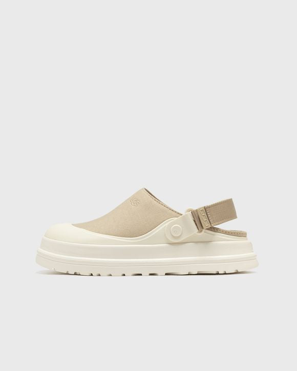 UGG W GOLDENGLOW CANVAS CLOG MUSTARD SEED