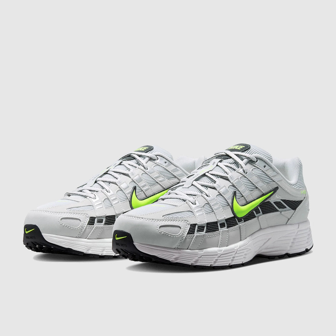 NIKE P-6000 GREY FOG VOLT DARK SMOKE GREY SUMMIT WHITE