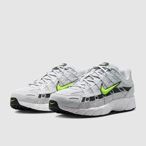 NIKE P-6000 GREY FOG VOLT DARK SMOKE GREY SUMMIT WHITE