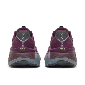 SAUCONY WOMEN'S HURRICANE 26 GTX EGGPLANT CINDER — Stock