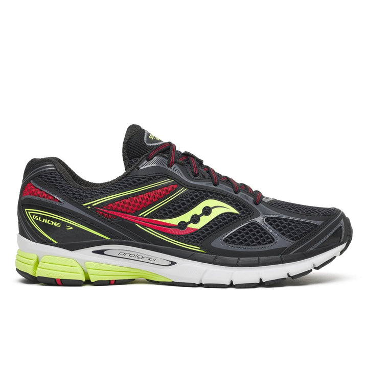 SAUCONY PROGRID GUIDE 7 BLACK CITRON