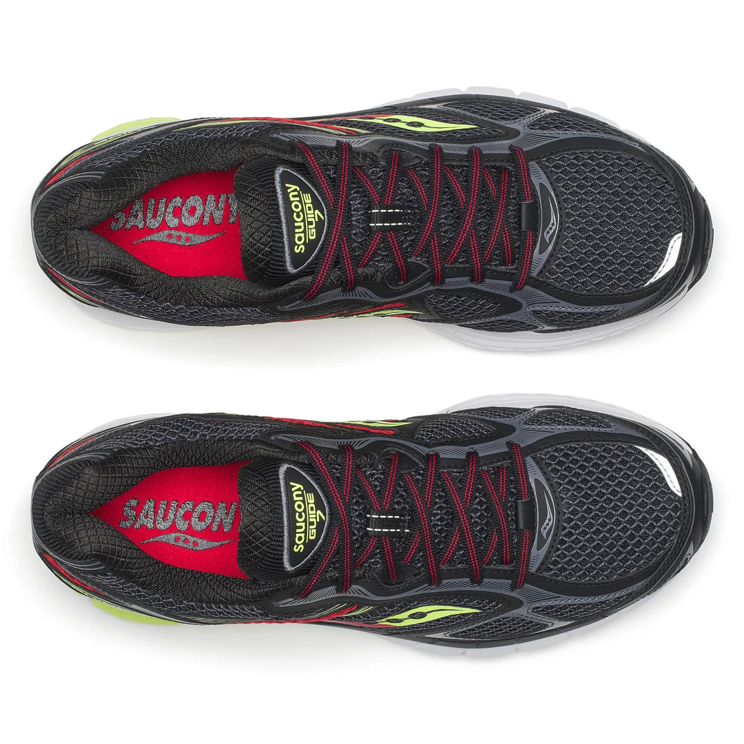 SAUCONY PROGRID GUIDE 7 BLACK CITRON