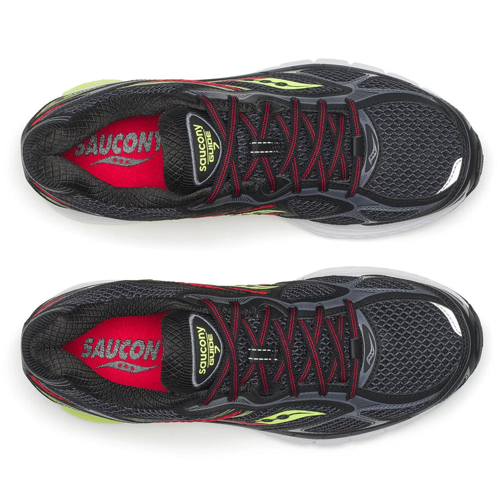 SAUCONY PROGRID GUIDE 7 BLACK CITRON
