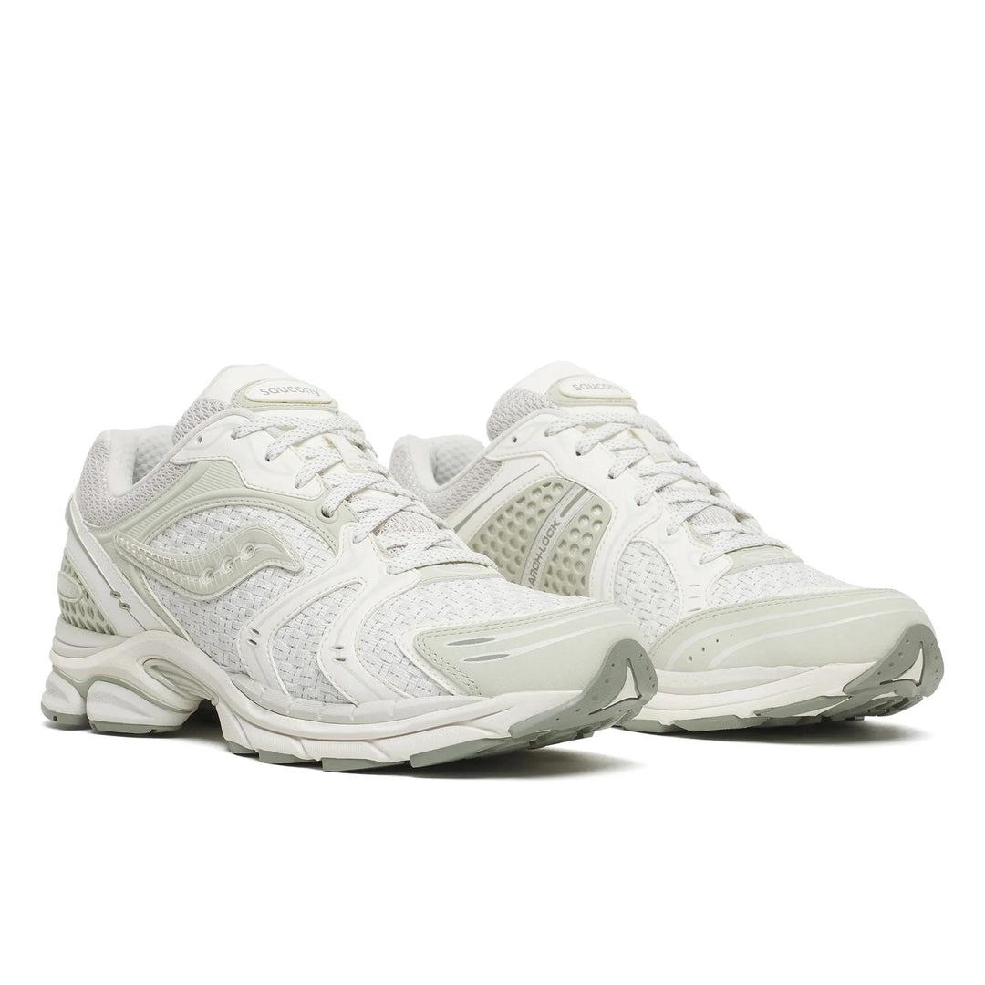 SAUCONY PROGRID TRIUMPH 4 FABRICATED FUTURE IVORY CELADON