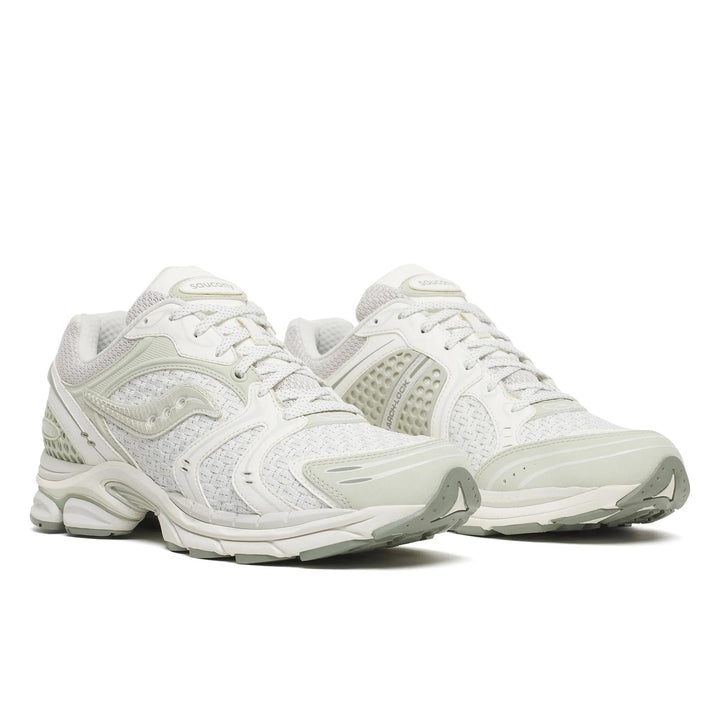 SAUCONY PROGRID TRIUMPH 4 FABRICATED FUTURE IVORY CELADON