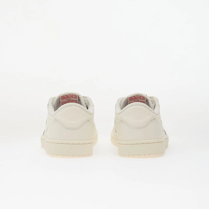 AIR JORDAN 1 RETRO LOW SAIL/ SAIL-UNIVERSITY RED