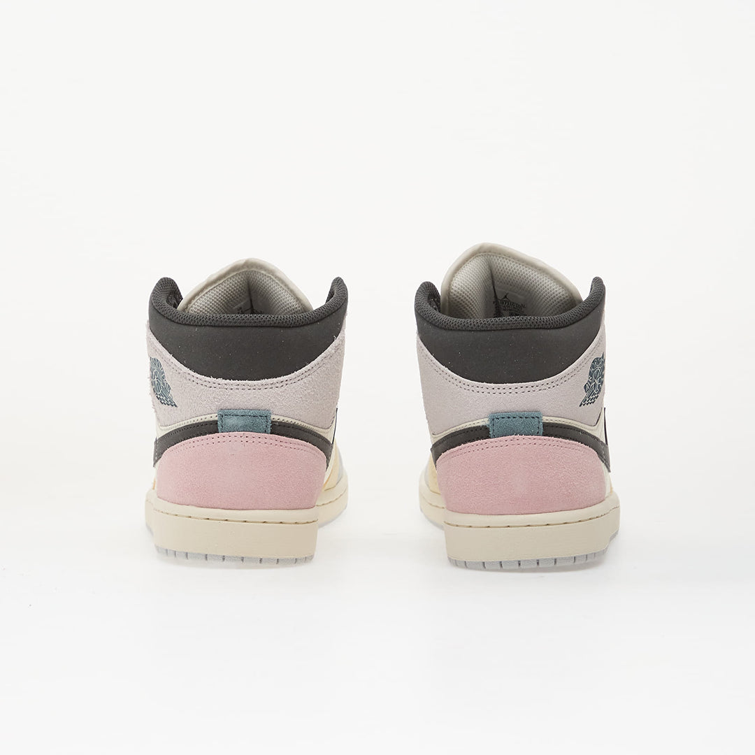 AIR JORDAN 1 MID SE SAIL/ ICED JADE-ANTHRACITE-JADE AURA