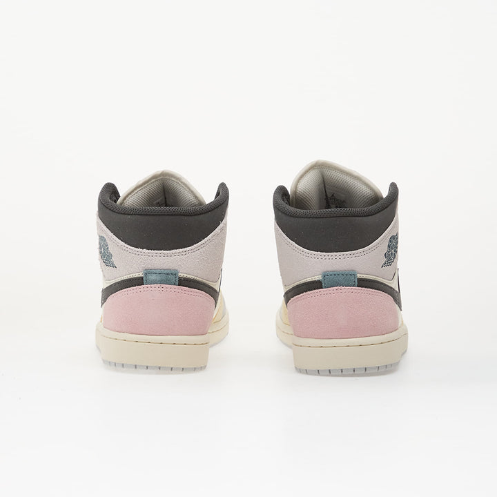 AIR JORDAN 1 MID SE SAIL/ ICED JADE-ANTHRACITE-JADE AURA