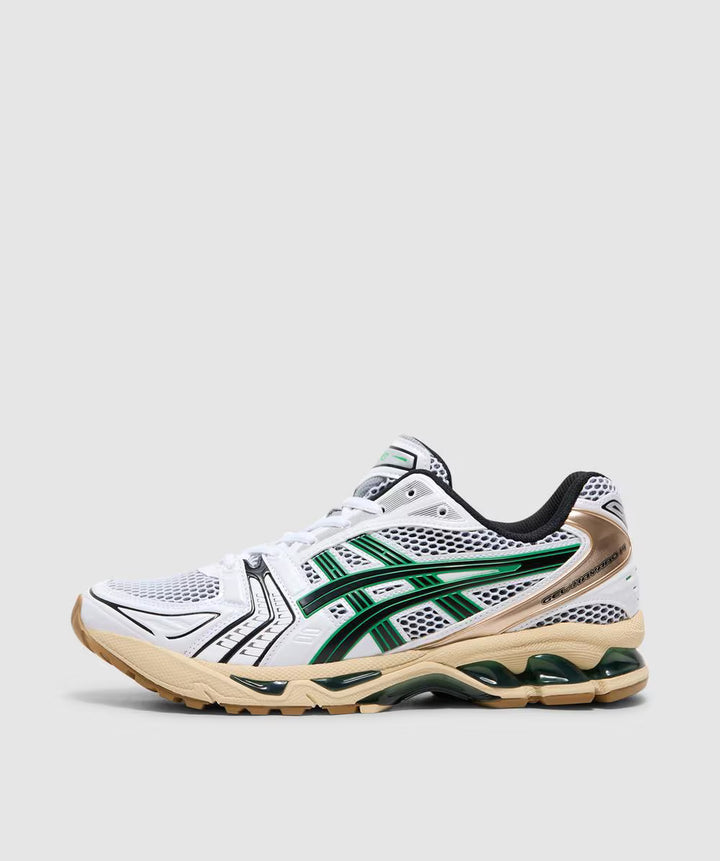 ASICS GEL KAYANO 14 WHITE/BEIGE/GREEN