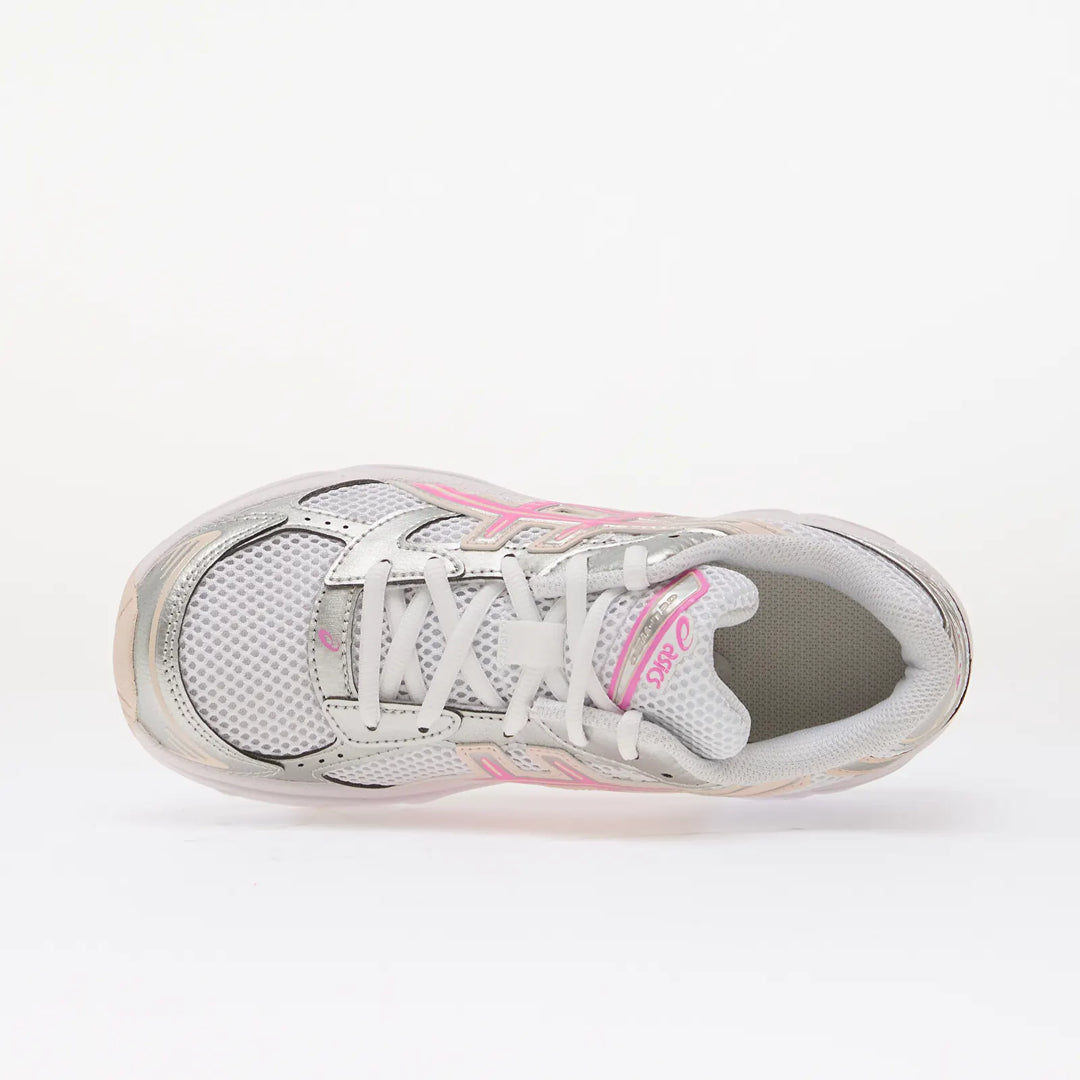 ASICS KIDS GEL-1130 GS WHITE/ DRAGON FRUIT