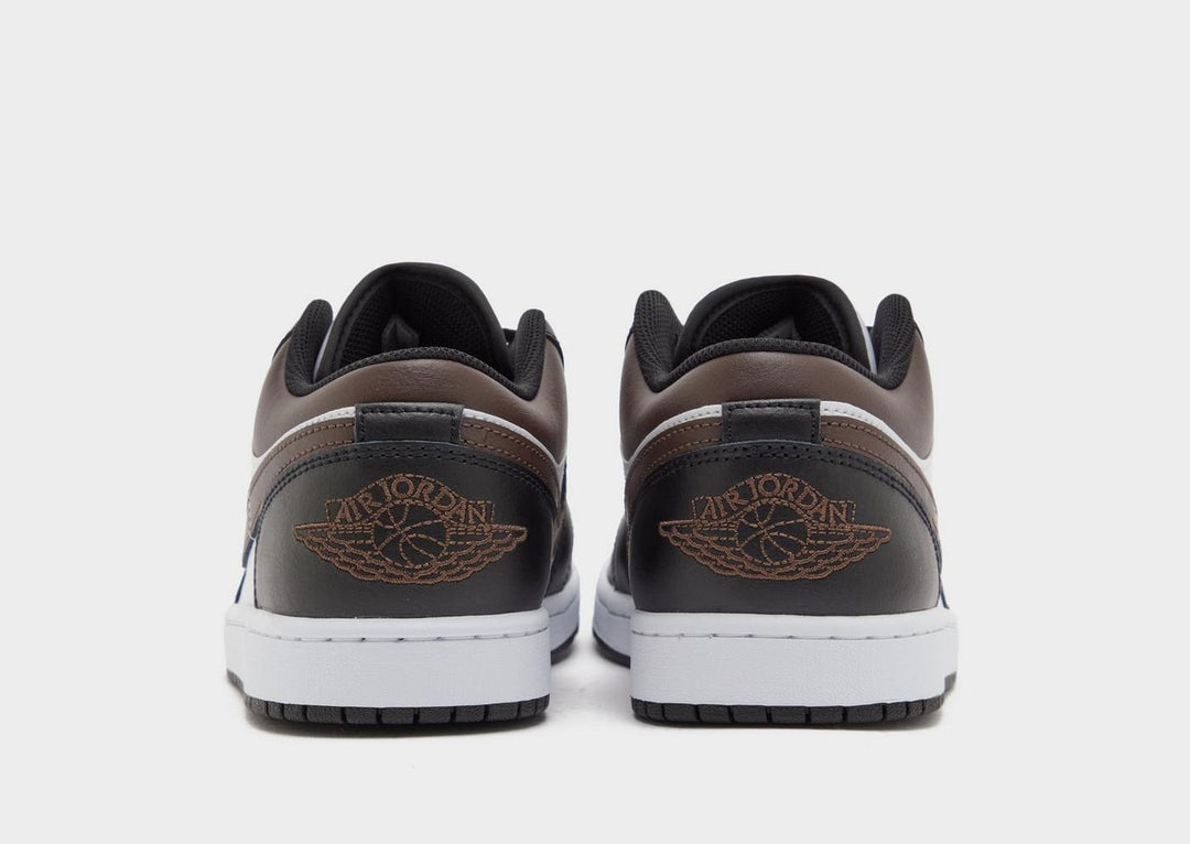 JORDAN AIR 1 LOW WHITE BLACK