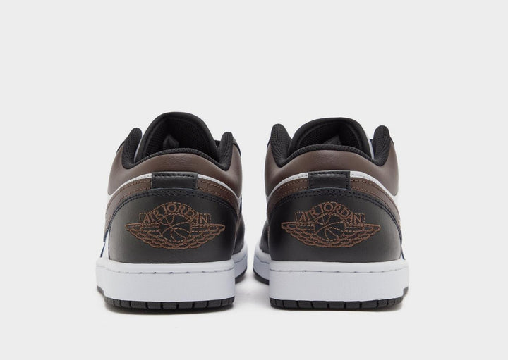 JORDAN AIR 1 LOW WHITE BLACK