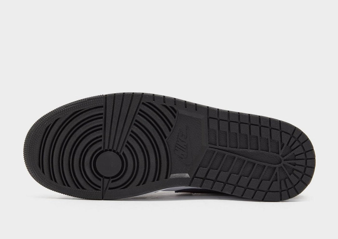 JORDAN AIR 1 LOW WHITE BLACK