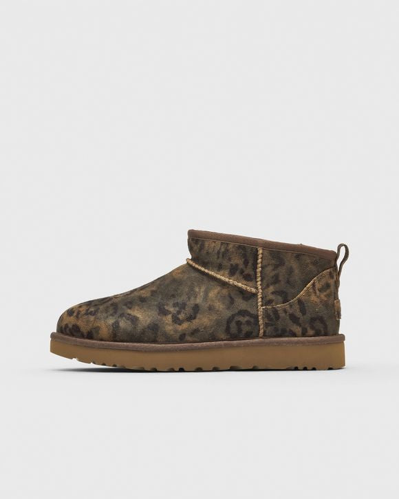 UGG WMNS CLASSIC ULTRA MINI SPOTTED CHESTNUT
