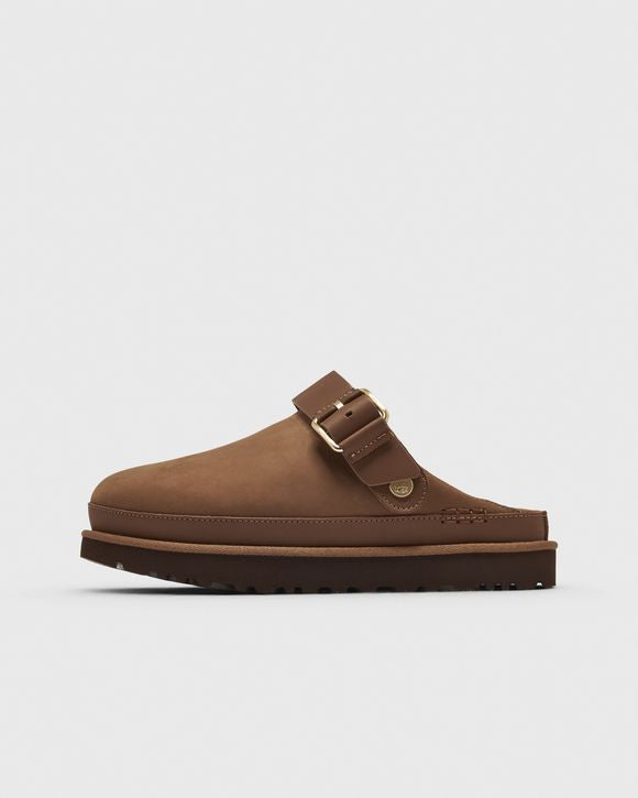 UGG WMNS GOLDENSTAR VILLA CLOG DARK CHESTNUT