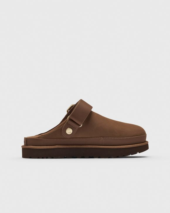 UGG WMNS GOLDENSTAR VILLA CLOG DARK CHESTNUT
