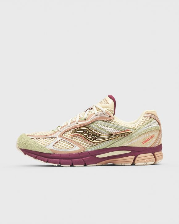 SAUCONY X STAN BIRCH PROGRID GUIDE 7 CREAM MAUVE