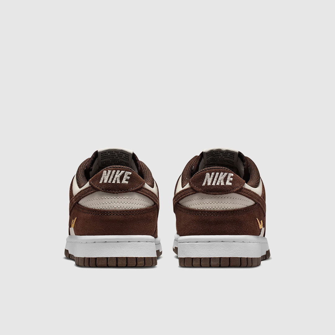 NIKE WOMENS DUNK LOW LT OREWOOD BROWN BAROQUE BROWN WHITE