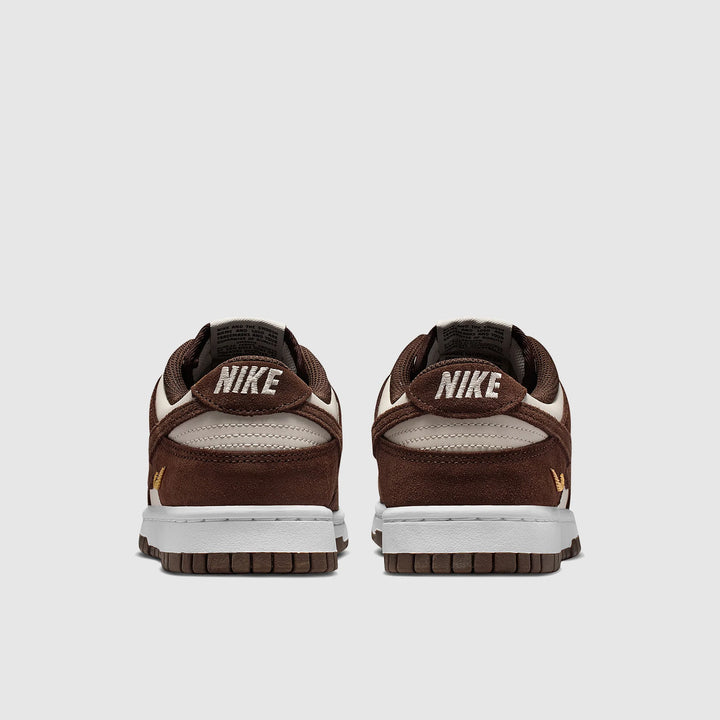 NIKE WOMENS DUNK LOW LT OREWOOD BROWN BAROQUE BROWN WHITE