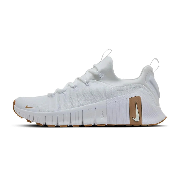 NIKE FREE METCON 6 WHITE GUM LIGHT BROWN HEMP