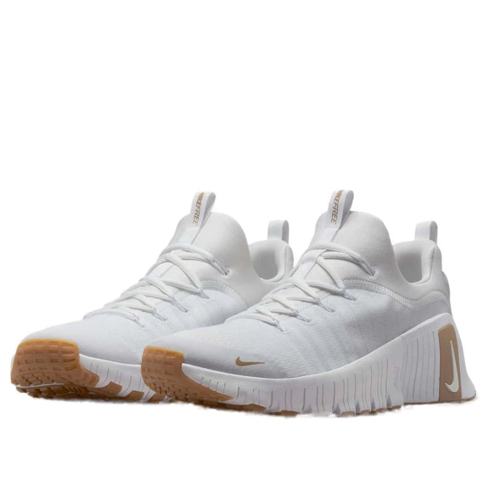 NIKE FREE METCON 6 WHITE GUM LIGHT BROWN HEMP