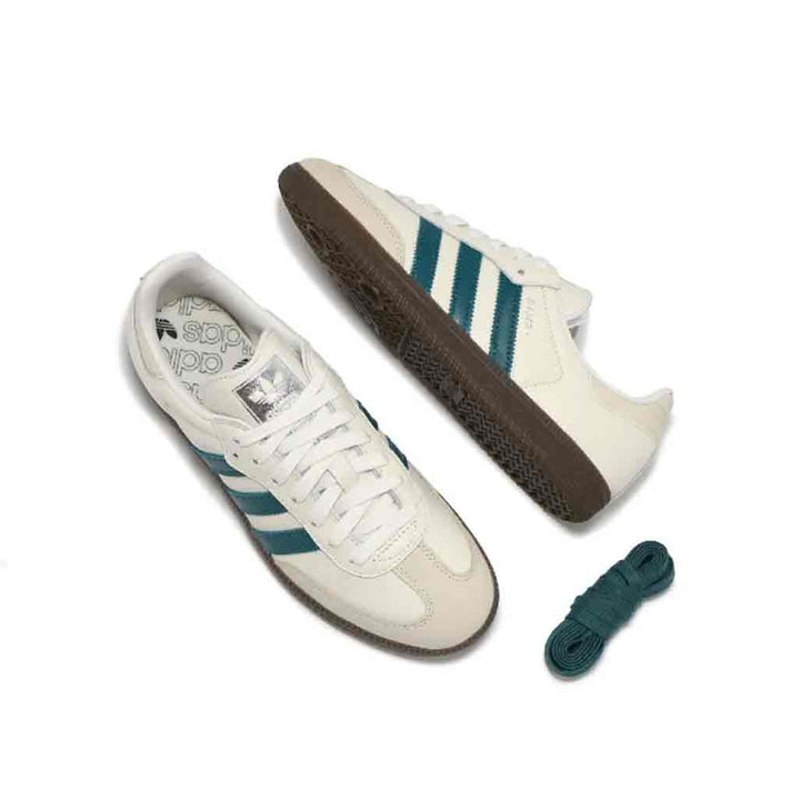 ADIDAS SAMBA OG CLOUD WHITE LEGACY TEAL W