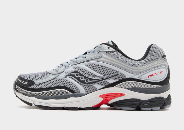 SAUCONY PROGRID OMNI 9 OG GREY BLACK RED