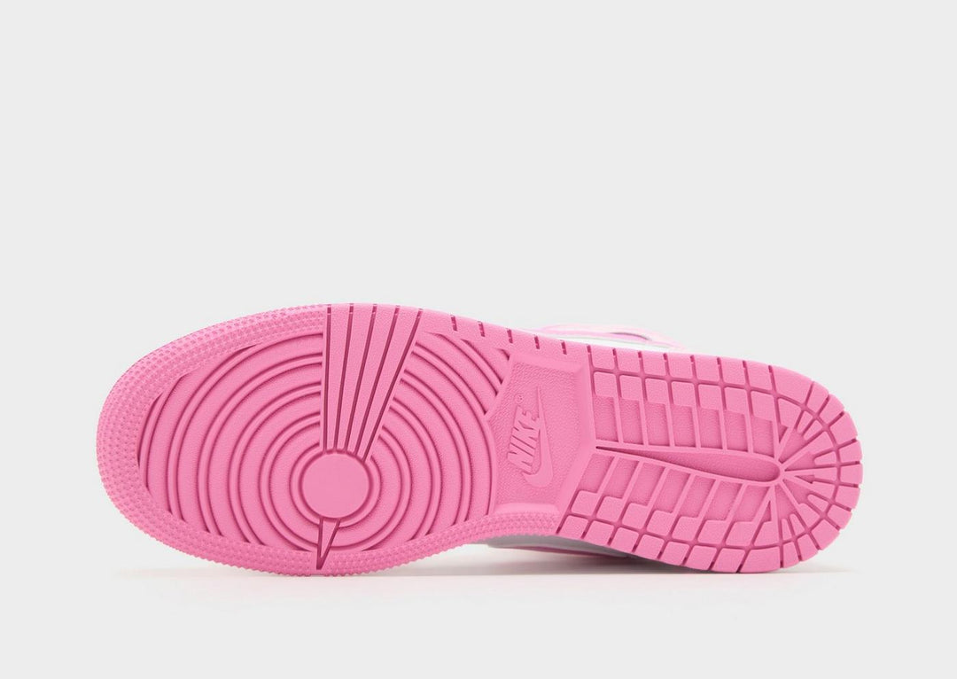 JORDAN AIR 1 MID WHITE PINK GS