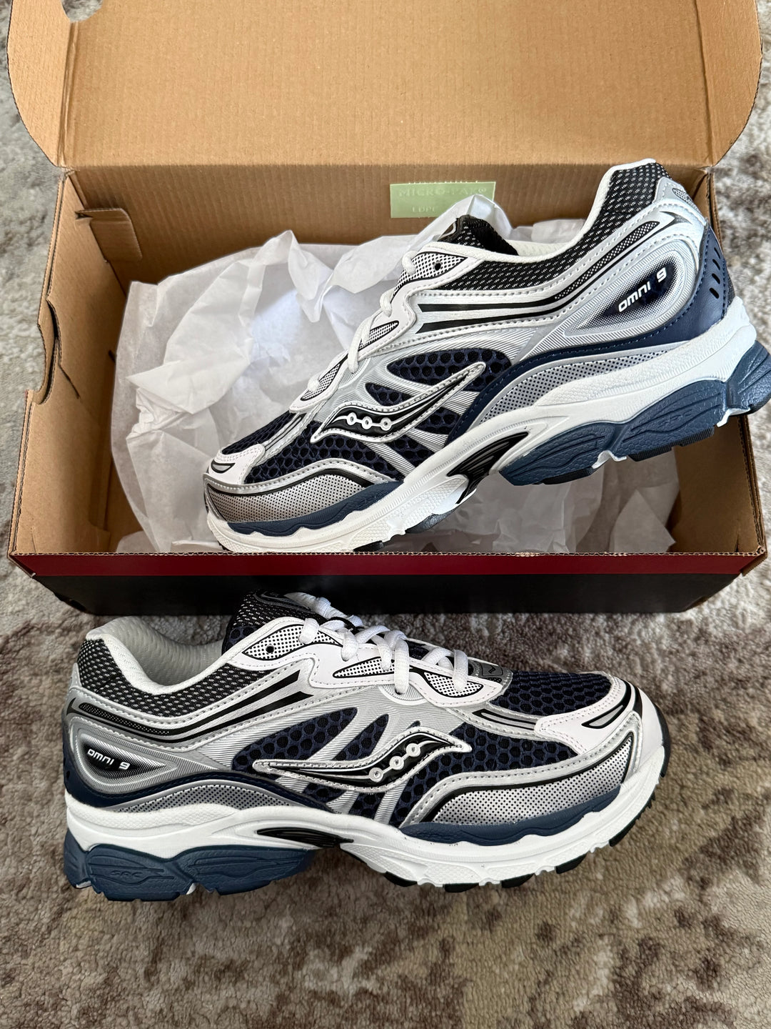 SAUCONY PROGRID OMNI 9 NAVY GS