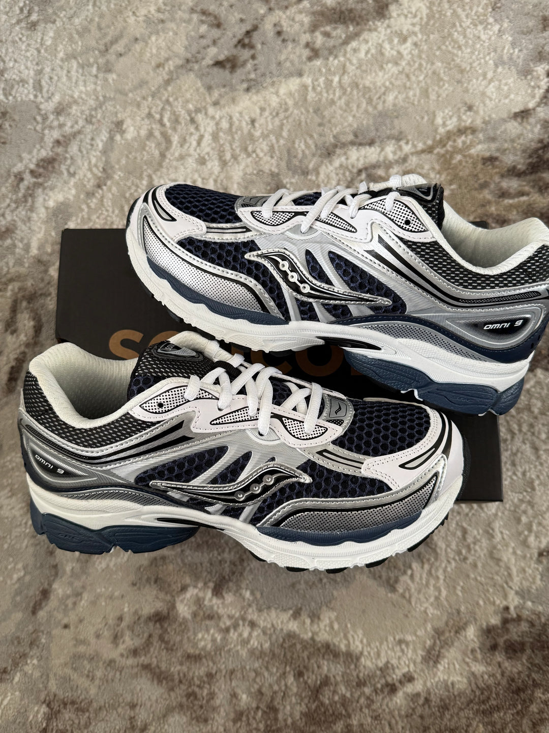 SAUCONY PROGRID OMNI 9 NAVY GS