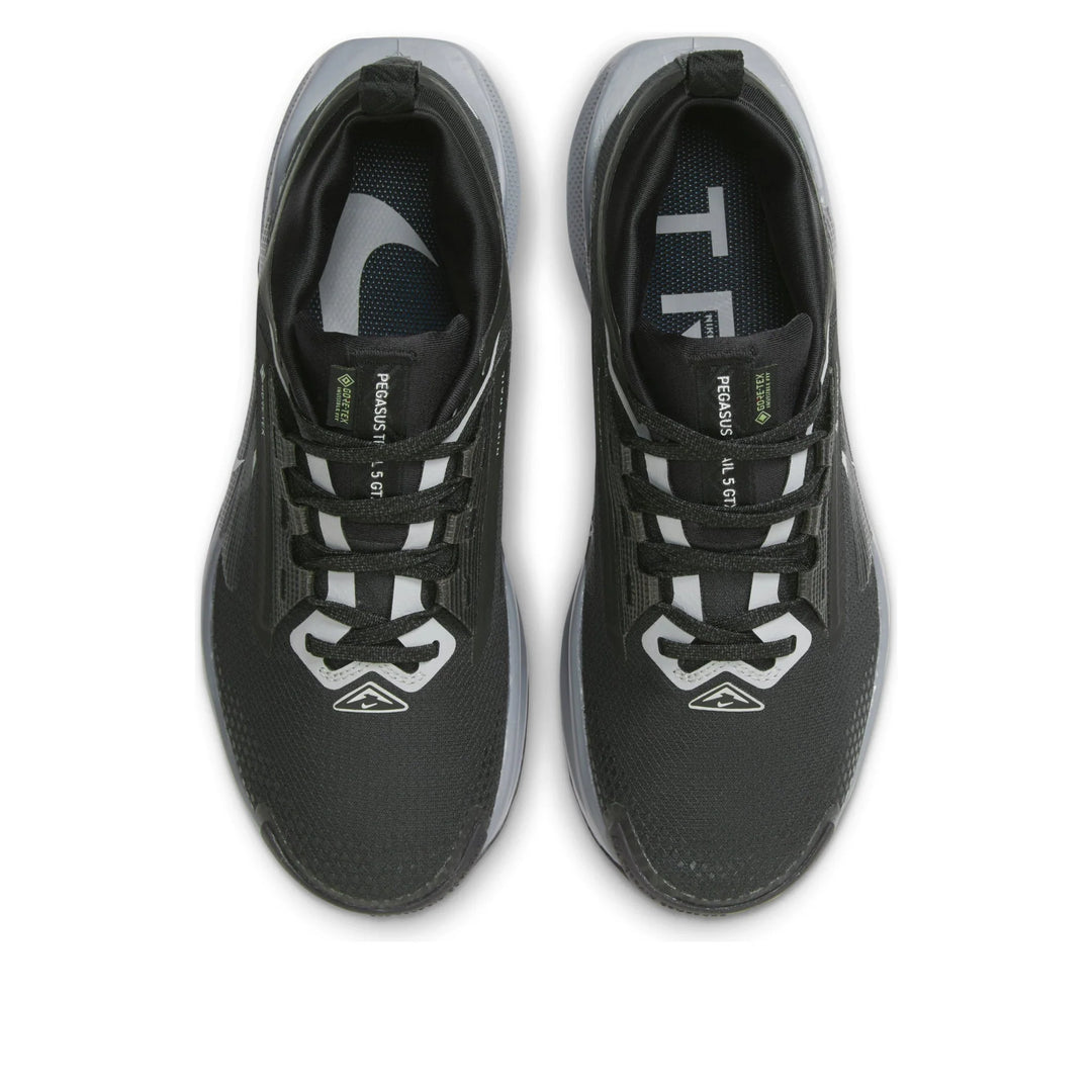 NIKE REACT PEGASUS TRAIL 5 GORE-TEX BLACK COOL GREY W