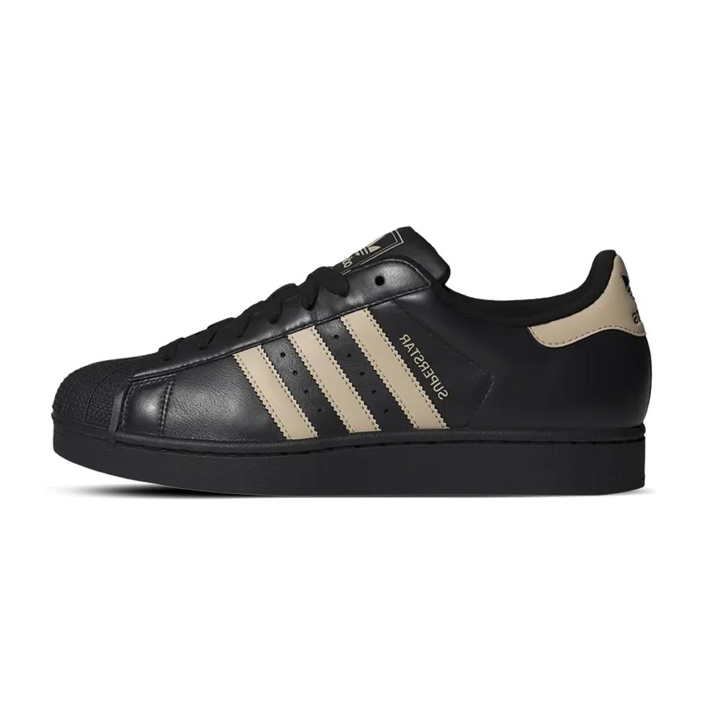 ADIDAS SUPERSTAR II CORE BLACK STONE KHAKI